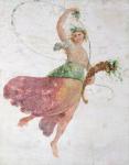 Young Dancer with a Cornucopia and a Bunch of Grapes (fresco)