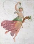 Young Dancer with a Cornucopia and a Bunch of Grapes (fresco)