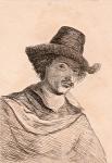 Jan Baptist Weenix, illustration from '75 Portraits Of Celebrated Painters From Authentic Originals', published in London, 1817 (engraving)