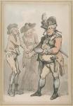 The Recruiting Sergeant, c.1790 (pen & ink and w/c on paper)