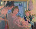 Maternity at Pouldu, Evening, c.1899 (oil on cardboard)