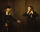 Shylock and Tubal from Act III, Scene ii of 'The Merchant of Venice' by William Shakespeare (oil on canvas)