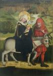 Flight Into Egypt (oil on panel)