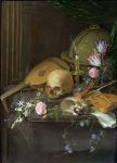 A Vanitas Still Life with a Nautilus and a Lute