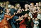 Suffer the Little Children to Come Unto Me, 1538 (oil on panel)