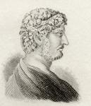 Persius, from 'Crabb's Historical Dictionary', published 1825 (litho)