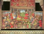 The Reception for the Ambassador of the Grand Moghul at the Court of the Shah Tahmasp, 1573-76 (fresco)