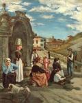 The Spring of Eibar, 1888 (oil on canvas)