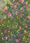 Camellia in Flower, 2014 (oil on canvas)