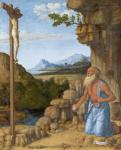 Saint Jerome in the Wilderness, c. 1500-05 (oil on panel)