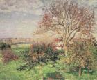 Autumn morning at Eragny, 1897 (oil on canvas)