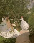 Women in the Garden, 1866 (oil on canvas)