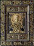 Icon depicting the Archangel Michael, 11th to 12th centuries (gold and silver inlaid with precious stones)