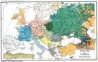 Racial map of Europe, c.1923
