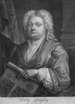 Batty Langley, print made by J. Carwitham, 1741 (mezzotint)