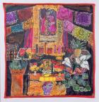 Frida Kahlo (1910-54) Shrine, 2005 (dyes on silk)