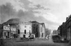 Rotunda & New Rooms, Dublin, 1795 (hand-coloured engraving)