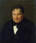 Johann Georg Hackius, 1847 (oil on canvas) (pair of 144512)
