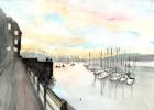 Falmouth, 2013, watercolour