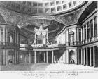 An inside view of the Pantheon, Oxford Street, London, 1784 (engraving)