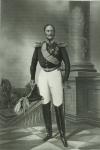 Alexander II (1818-81) of Russia (litho) (b/w photo)