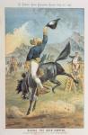 Riding the Buck Jumpers, Lord Salisbury on the Black Horse, Gladstone, from 'St. Stephen's Review Presentation Cartoon', 30 July 1887 (colour litho)