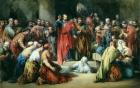 The Raising of Lazarus (w/c on paper)