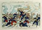 General Ducrot (1817-82) at the Battle of Champigny, 29th January, 1870 (litho)