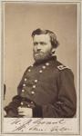 Maj. Gen. Ulysses S. Grant, officer of the Federal Army, 1862-4 (b/w photo)
