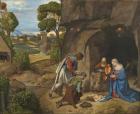 The Adoration of the Shepherds, 1505-10 (oil on panel)