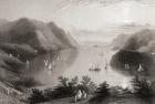 View from West Point, Hudson River, USA. From a 19th century print engraved by R Wallis after W H Bartlett