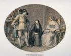 Oliver Cromwell discovering his Chaplain, Jeremiah White, on his Knees before his youngest Daughter, Frances