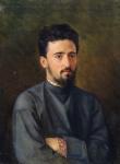 Portrait of Vsevolod M. Garshin, 1878 (oil on canvas)