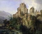 Eltz Castle (oil on canvas)