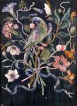 A Parakeet in a Bouquet (pietra dura)