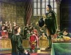Charles I in the House of Commons (oil on canvas)