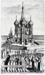 Saint Basil's Cathedral, Moscow (engraving)