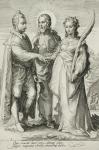 The Christian Marriage, Plate 3 of The Marriage Trilogy, c.1594 (engraving)