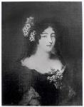Portrait of Countess Ehrengard Melusina von der Schulenburg, Duchess of Kendal (1667-1743) (oil on canvas) (b/w photo)