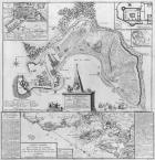 Plan of the Ile d'Aix, 1757 (engraving)