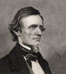 Portrait of Jefferson Davis (1808-1889) (litho)