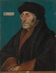 Erasmus of Rotterdam (1466-1536) (oil on panel)