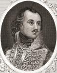 Kazimierz Michal Waclaw Wiktor Pulaski, aka Casimir Pulaski (engraving)