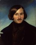 Portrait of Nikolay Gogol, 1841 (oil on canvas)
