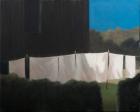 Norma's washing, 2012 (acrylic on canvas)