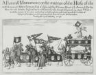 Funeral cortege of Robert Devereux, 3rd Earl of Essex, 1646 (engraving)