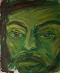 Shakespeare, Capulet, from 'The Faces of Shakespeare' (oil on canvas)