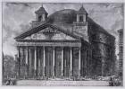View of the Pantheon of Agrippa, c.1761 (etchings)