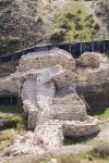 Gateway, barbican and part of the town walls, Los Millares, near Santa Fe Mondujar (photo)