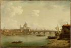 St. Paul's and Blackfriars Bridge, London, c.1770-2 (oil on canvas)